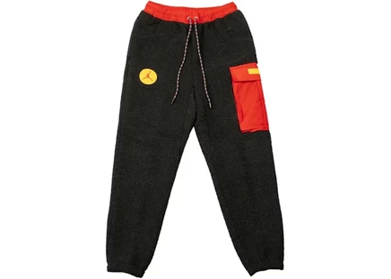 Мужские флисовые штаны Jordan Essentials Mountainside, черные