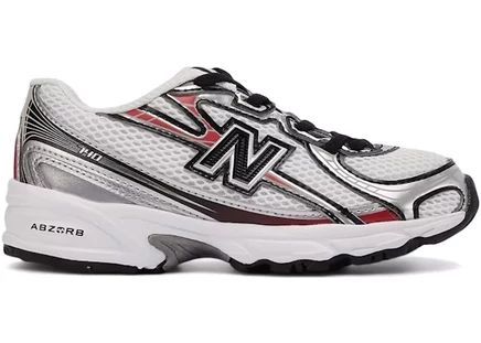 Детские кроссовки New Balance 740 Bungee Lace DTLR, белые