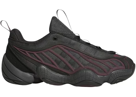 Мужские кроссовки Adidas Intimidation Low, черно-бордовые
