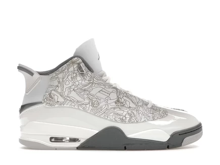Мужские кроссовки Jordan Dub Zero, бело-серые