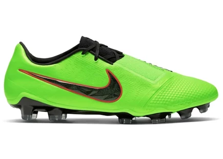 Мужские футбольные бутсы Nike Phantom Elite FG, зелено-черные