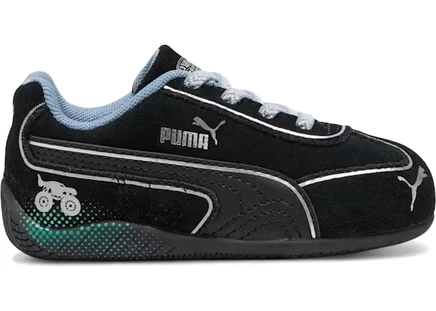 Детские кроссовки Puma Speedcat Hot Wheels, черно-голубые