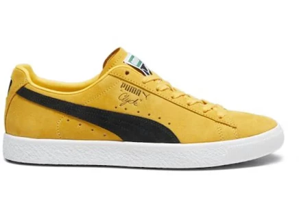 Мужские кроссовки Puma Clyde OG, жёлто-черные