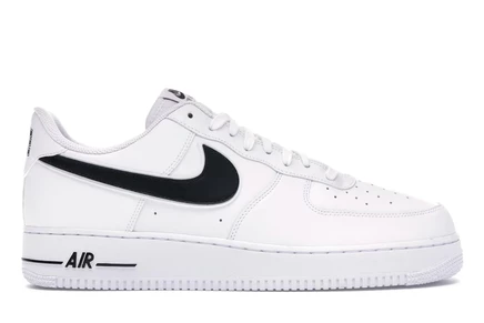 Мужские кроссовки Nike Air Force 1 Low, бело-черные