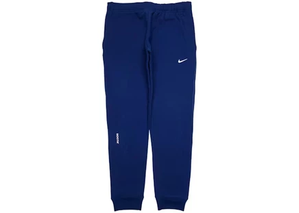 Мужские флисовые штаны Nike x Drake NOCTA, темно-синие