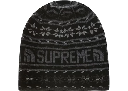 Унисекс шапка-бини Supreme The North Face, черная