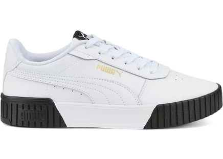 Женские кроссовки Puma Carina 2.0, бело-черные