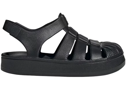Детские сандалии Adidas Superstar, черные