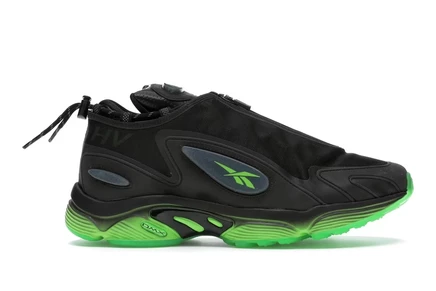 Мужские кроссовки Reebok Daytona DMX MISBHV, черно-зеленые