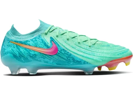 Мужские бутсы Nike Phantom GX 2 Elite LV8 FG, зелено‑черные
