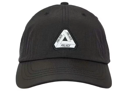 Мужская 6-панельная кепка palace tri-ferg patch shell, черная