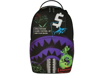 Унисекс рюкзак Sprayground Shark Central X DLXSV, мультиколор