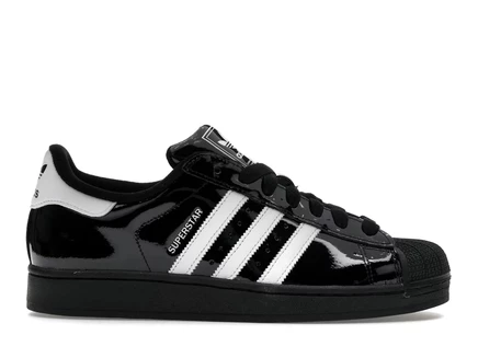 Мужские кроссовки Adidas Superstar II, черно-белые