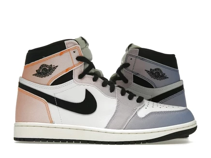 Мужские кроссовки Jordan 1 Retro High OG Skyline, градиентные