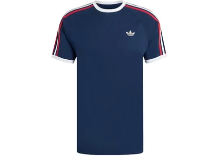 adidas 3-Stripes Tee Night Indigo Better Scarlet White night indigo better scarlet white