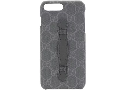 Мужской чехол для iPhone 8 Gucci Supreme, черный