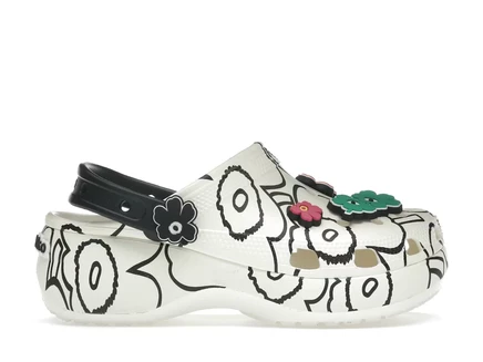 Женские сабо crocs classic platform marimekko, разноцветные