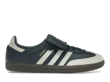 Женские кроссовки adidas samba lt aurora ink, молочно-белые