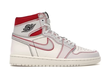 Мужские кроссовки Jordan 1 Retro High «Phantom Gym Red»