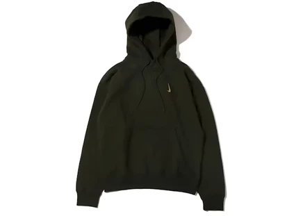 Унисекс флисовое худи Nike x Billie Eilish, темно‑зеленое