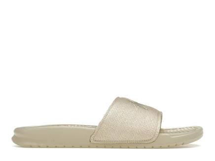 Мужские шлепанцы Nike Benassi Slide Stussy, песочные