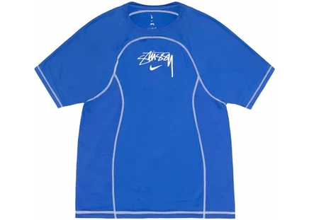 Мужской свитшот Stussy x Nike UV Crew Hyper Royal