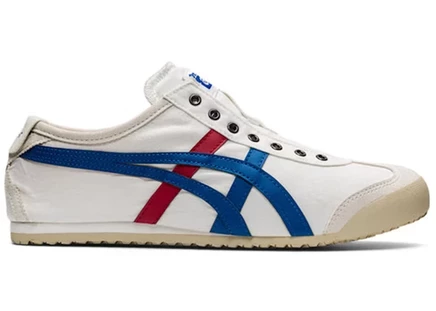 Мужские кеды Onitsuka Tiger Mexico 66, бело-сине-красные