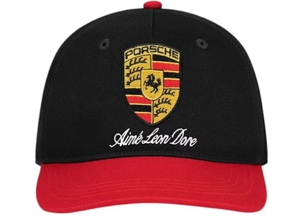 Мужская кепка Aime Leon Dore x Porsche, черная