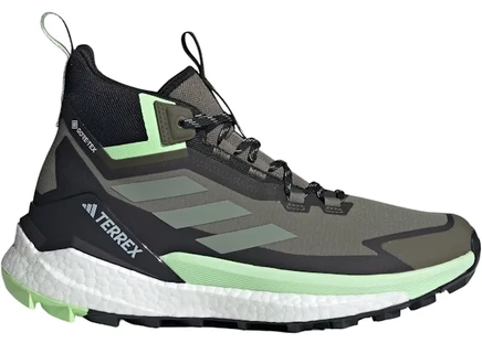 Мужские кроссовки Adidas Terrex Free Hiker Gore‑Tex, оливковый/черный