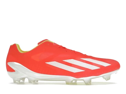 Мужские бутсы Adidas Crazyfast+ FG, красно-белые/желтые