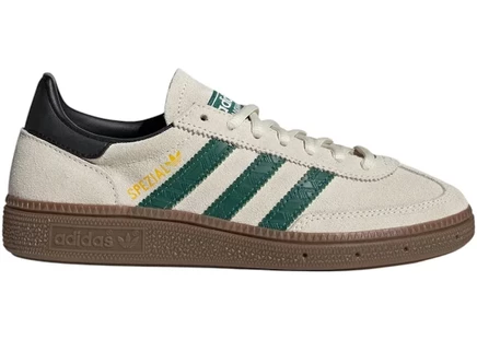 Детские кроссовки Adidas Handball Spezial GS, кремово-зеленые