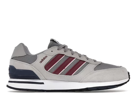 Мужские кроссовки Adidas Run 80s, серо-красно-темно-синие