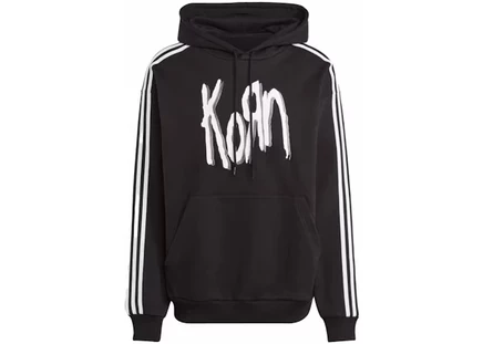 Мужское худи Adidas x KoRn хлопковое, черное