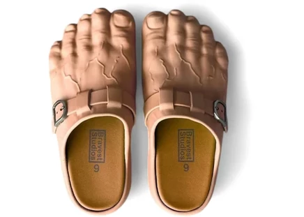 Мужские сабо Bravest Studios Foot Clog Tattoo, бежевые