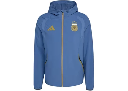 Мужская ветровка adidas argentina tiro на молнии, синяя