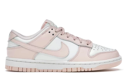 Женские кроссовки Nike Dunk Low Orange Pearl, оранжево‑белые