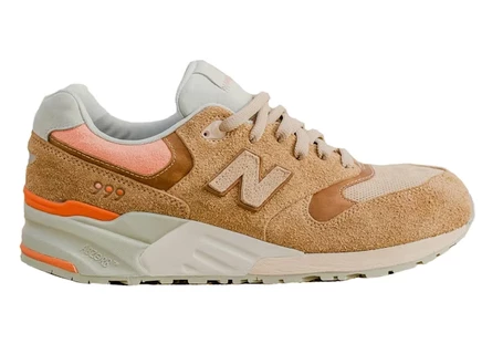 New Balance 999 Packer Shoes CML tan/white