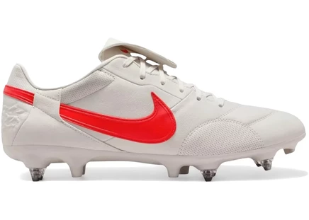 Мужские бутсы Nike Premier 3 SG-Pro AC, серые/красные