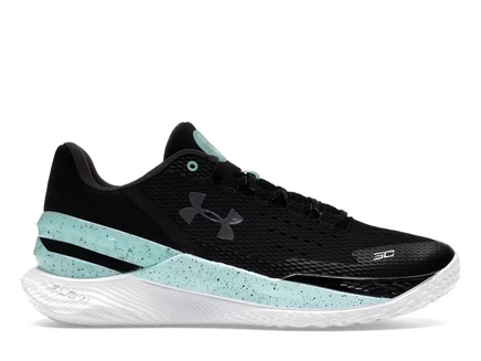 Мужские баскетбольные кроссовки Under Armour Curry 2 Low, черно-бирюзовые