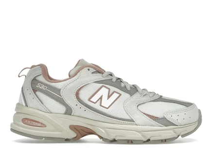 Мужские кроссовки New Balance 530 серо-льняные/песочные