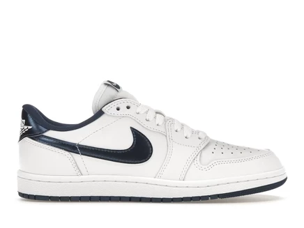 Jordan 1 Retro Low '85 Metallic Blue summit white/navy-white