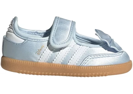 Детские кроссовки Adidas Samba Jane Disney Cinderella, голубые