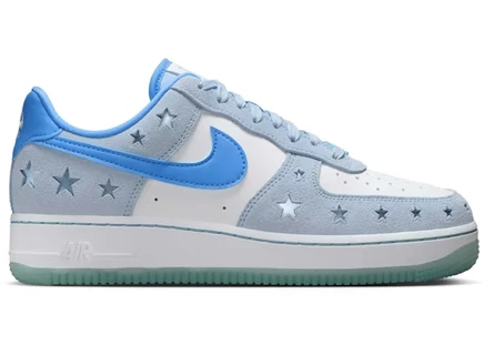 Женские кроссовки Nike Air Force 1 Low Starstruck, бело-голубые