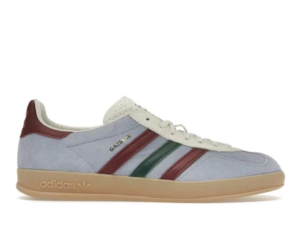 Мужские кроссовки Adidas Gazelle Indoor, голубой/бордовый
