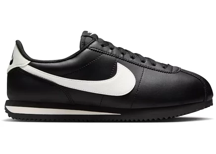 Nike Cortez Leather Black Pale Ivory (Women's) black/pale ivory