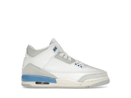Jordan 3 Retro Lucky Shorts (GS) summit white/hydrogen blue/legend blue/photon dust/pure platinum/sail