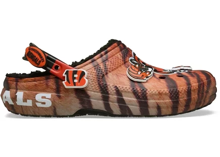 Мужские сабо Crocs Classic Lined Bengals, разноцветные