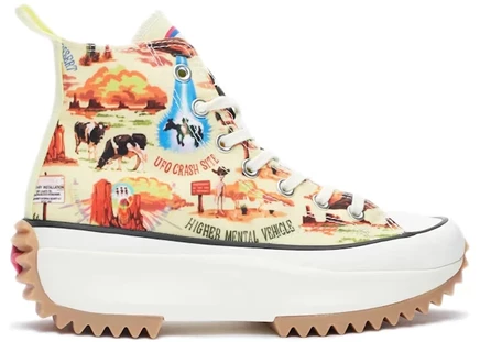 Converse Run Star Hike Hi Twisted Resort tender yellow/egret/light gum