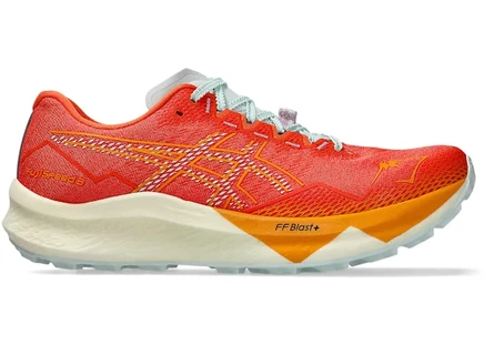 Мужские кроссовки Asics Fujispeed 3, оранжево-голубые