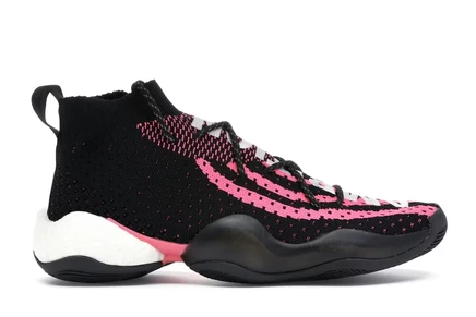 Мужские кроссовки Adidas Crazy BYW LVL X Pharrell, черные